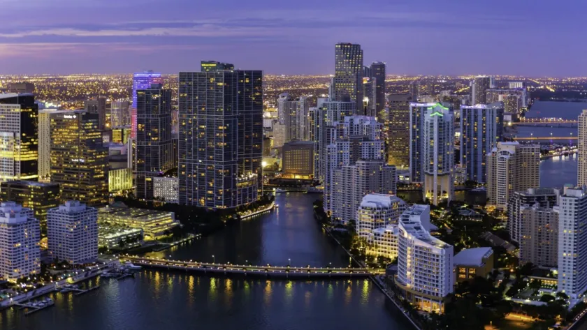 Downtown Miami skyline view representing top events and nightlife in Miami