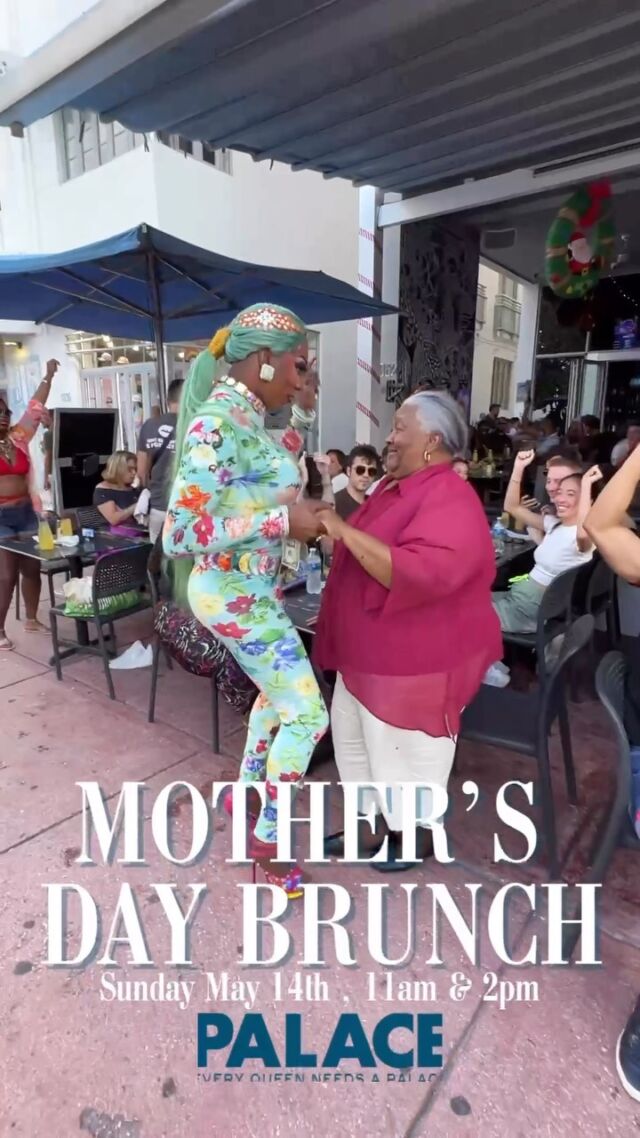 Our customers always bring the best energy to our venue and shows 💜
PALACE will be hosting a a special Mother’s Day brunch this Sunday the 14th at 11am and 2pm
Let’s make memories with your loved ones. 
Make your reservations using the link in our bio or on our website www.palacesouthbeach.com/book

@missymeyakielepaige